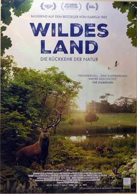 Wildes Land - Original Kinoplakat A1 - Doku von David Allen - Filmposter