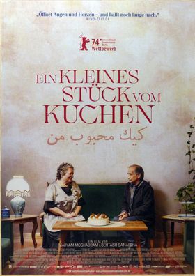 Ein kleines Stück vom Kuchen - Original Kinoplakat A1 - Lili Farhadpour - Filmposter