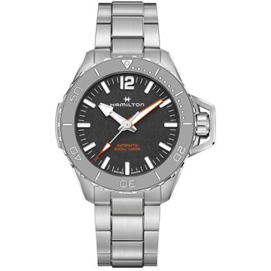 Hamilton - H77815130 - Khaki Navy Frogman Automatische Gebühr | 46 mm | H77815130