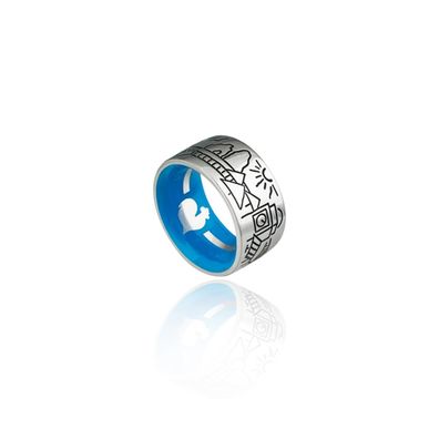 Chantecler - FRAU - C.39132 - Silber -Logo -Ring