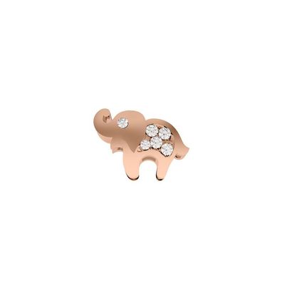 FRAU ORO - DCHF9308 - Elefant Golden Gold Element in Roségold und Diamonds Ref. DCHF9