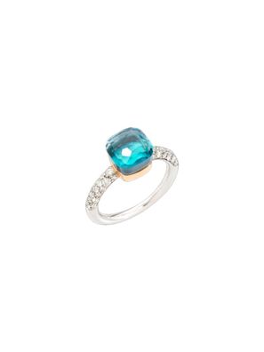 Pomellato - frau - pab7040o6whrdb0oy - nackter Ring Petit Precious Diamante Sky