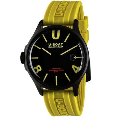U -Boot - U.9522 - Dunkelmoon 44 mm Bk Yellow Pvd