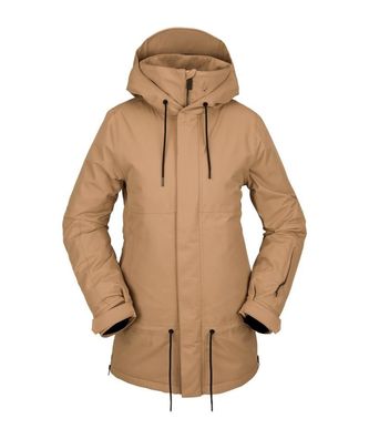 VOLCOM Women Snow Jacket Parka Paxson 2L caramel - Größe: XS