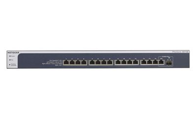 Netgear Plus XS716E - Switch - managed - 16 x 10GBase-T + 1 x 10 Gigabit SFP+, ... ->