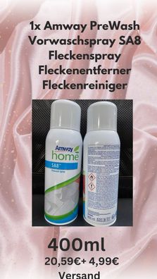 1 Amway PreWash Vorwaschspray SA8 Fleckenspray