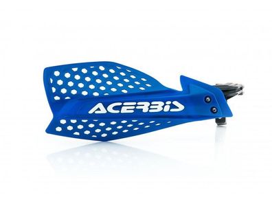 Handprotektoren X-Ultimate Handschutz handguards Motorrad Enduro blau-weiß