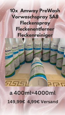 10 5 Amway PreWash Vorwaschspray SA8 Fleckenspray Fleckenentferner