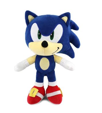 Sonic Plüschtier 30 cm - Sonic the Hedgehog Kuscheltier - Weiches Spielzeug