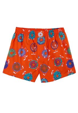 LOUSY LIVIN Boxershorts Donut Red - Größe: S