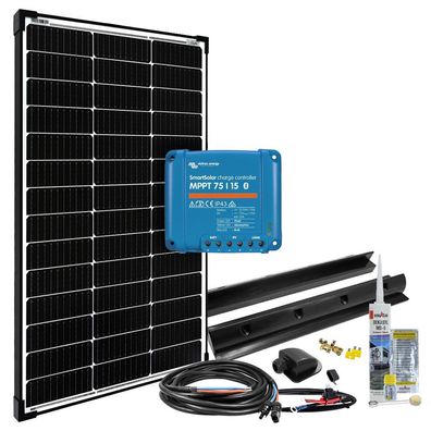 Offgridtec mPremium+ L 100W 12V MPPT Caravan Solaranlage