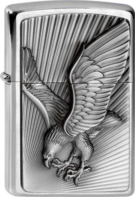 Zippo Eagle | 2003979 | Messing | Windfest & Nachfüllbar | Sammlerstück