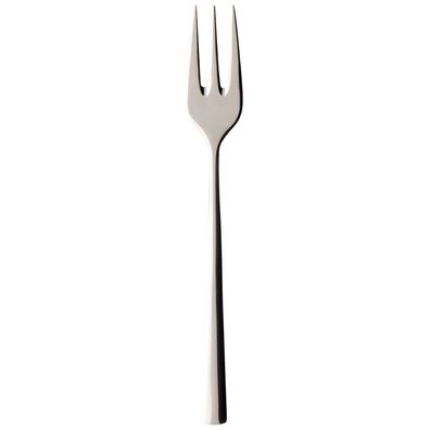 Villeroy & Boch Vorteilset 6 Stück Piemont Kuchengabel Edelstahl silber/platin