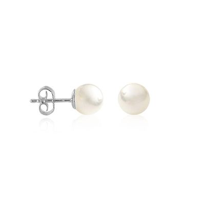 Luna-Pearls - 311.2076 - Ohrstecker - Damen - 585 Weißgold