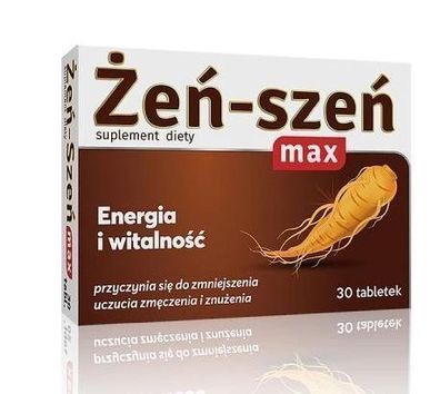 Ginseng Max Nahrungsergänzung 30 Tabletten