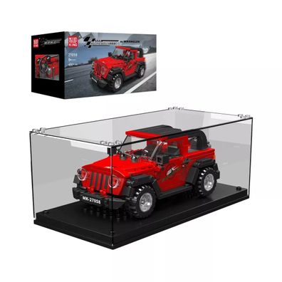 MOULD KING 27058 - Wrangler inkl. Vitrine Klemmbaustein Set