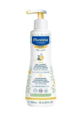 Mustela, Pflegendes Reinigungsgel mit Cold Cream, 300 ml - Langfristig!