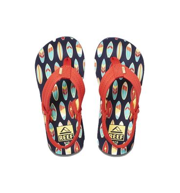 REEF Kleinkinder Flip Flop Little Ahi Red Surfer red - Größe in EU: 21/22