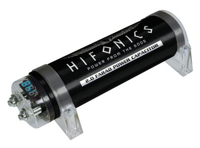 Hifonics HFC2000 Kondensator Stromspeicher 2F inkl. Halterungen