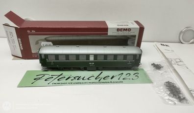 BEMO H0m DC 3260 117 Stahlwagen B 2227 2. Kl. / RhB / OVP
