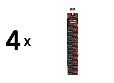 4 x Jack Links Beef Jerky Clipstrips (12x25g) Sweet and Hot