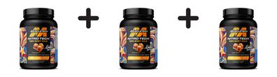 3 x Muscletech Nitro Tech 100% Whey Gold (2lbs) Salted Caramel