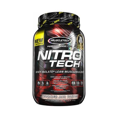 Muscletech Performance Series Nitro-Tech (2lbs) Cookies and Cream