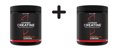 2 x Rule1 R1 Charged Creatine (30 Serv) Mandarin Mango