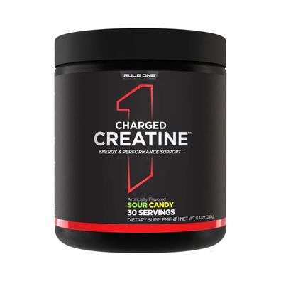 Rule1 R1 Charged Creatine (30 Serv) Sour Candy