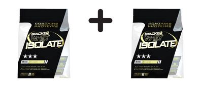2 x Stacker2 Whey Isolate (750g) Strawberry