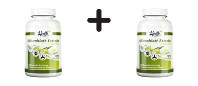 2 x Zec+ Health+ Olive Leaf Extract (120) Unflavoured