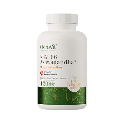 OstroVit KSM-66 Ashwagandha (120 Caps) Unflavoured