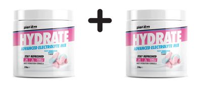 2 x Per4m Hydrate Advanced Electrolyte Mix (210g) Fizzy Bubblegum Bottles
