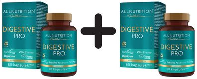 2 x Health & Care Digestive Pro - 60 vcaps