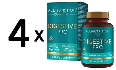 4 x Health & Care Digestive Pro - 60 vcaps