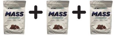 3 x Mass Acceleration, Chocolate - 3000g