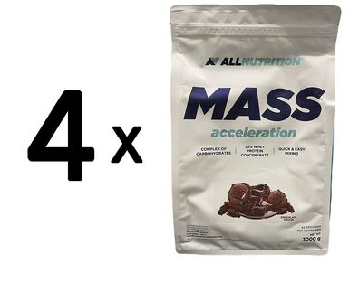 4 x Mass Acceleration, Chocolate - 3000g