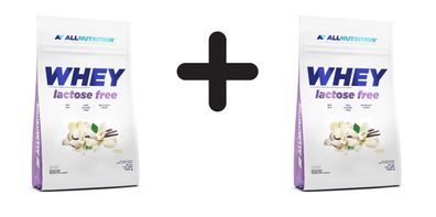 2 x Whey Lactose Free, Vanilla - 700g