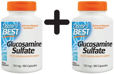 2 x Glucosamine Sulfate, 750mg - 180 caps