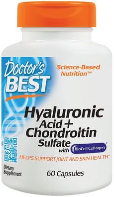 Hyaluronic Acid + Chondroitin Sulfate - 60 caps