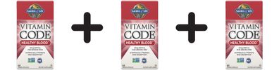 3 x Vitamin Code Healthy Blood - 60 vcaps