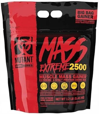 Mutant Mass Extreme 2500, Jacked Berry Blast - 5450g