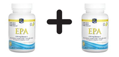 2 x EPA, 1210mg Lemon - 60 softgels