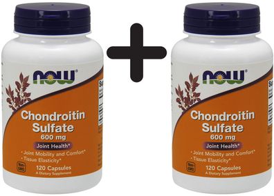 2 x Chondroitin Sulfate, 600mg - 120 capsules