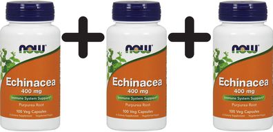 3 x Echinacea, 400mg - 100 vcaps