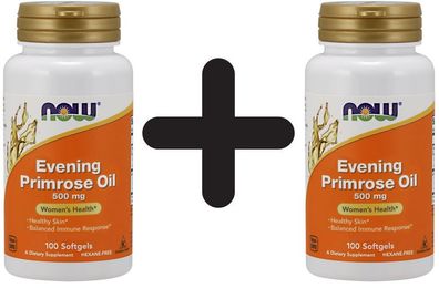 2 x Evening Primrose Oil, 500mg - 100 softgels