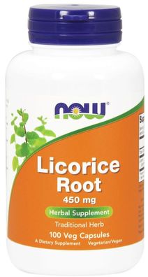 Licorice Root, 450mg - 100 vcaps