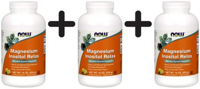 3 x Magnesium Inositol Relax Powder - 454g