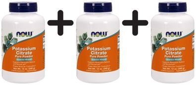 3 x Potassium Citrate Powder - 340g