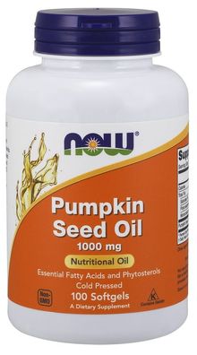 Pumpkin Seed Oil, 1000mg - 100 softgels